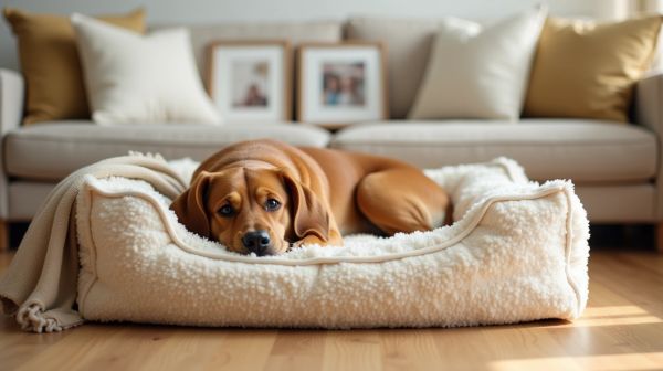Bien-etre canin : pourquoi la qualite du couchage change tout