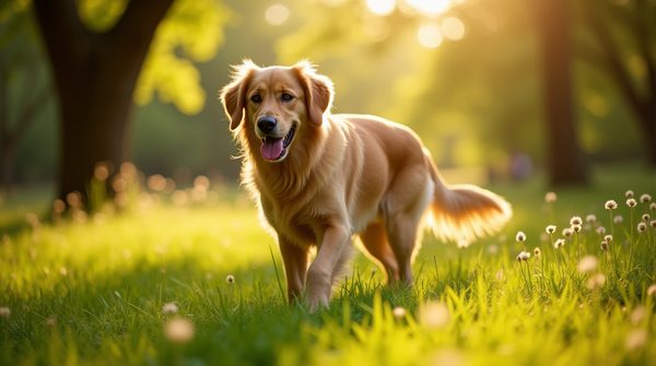 Golden Retriever à proximité : votre futur compagnon idéal